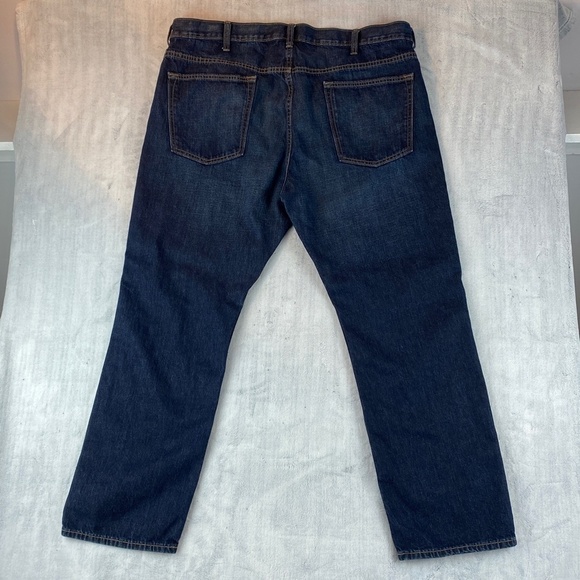 Old Navy Slim Dark Wash Straight Leg Jeans Men's Sz 42X30 - Picture 4 of 6